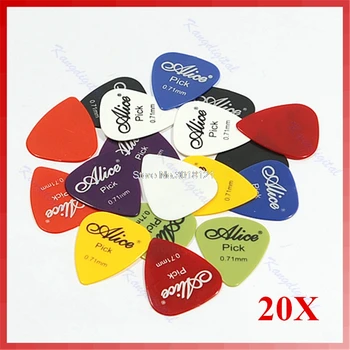 20pcs/lot 0.71mm Smooth Nylon Guitar Picks Pick Plectrum New
20pcs/lot 0.71mm Smooth Nylon Guitar Picks Pick Plectrum New