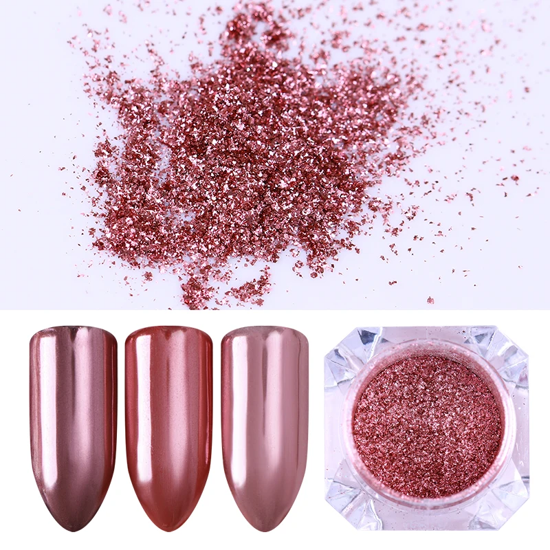 1 Box Nail Powder Rose Gold Color Glitter Chrome Pigment Dust Mirror Effect Shimmer Nail Art DIY Design Decoration Tool
1 Box Nail Powder Rose Gold Color Glitter Chrome Pigment Dust Mirror Effect Shimmer Nail Art DIY Design Decoration Tool