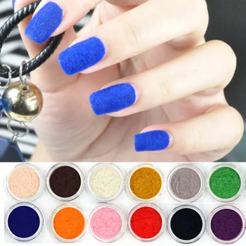 12 Colors Fashion Nail Art Decoration Fuzzy Flocking Velvet Nail Powder For Acrylic UV gel Nail Art make up
12 Colors Fashion Nail Art Decoration Fuzzy Flocking Velvet Nail Powder For Acrylic UV gel Nail Art make up