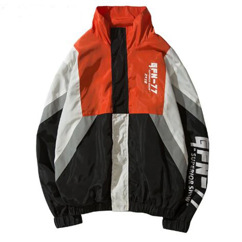 2018 Color Block Jackets Hip Hop Men Printed Patchwork Windbreaker Jacket Coats Full Zip Streetwear EM008
2018 Color Block Jackets Hip Hop Men Printed Patchwork Windbreaker Jacket Coats Full Zip Streetwear EM008