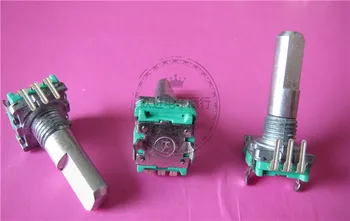 Original new 100% import EC11 20 point step 3pin bent foot switchless encoder handle length 20MM half axle
Original new 100% import EC11 20 point step 3pin bent foot switchless encoder handle length 20MM half axle