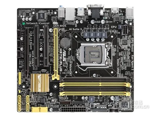 Настольная материнская плата для ASUS H87M-PLUS H87 DDR3 LGA 1150 i7 i5 i3 32 Гб SATA3 UBS3.0 | Компьютеры