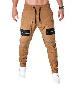 Men's Casual Pants Fitness Shuttle Knit Pants Zipper Sports Pants Zip Leg Pants Men Streetwear
Men's Casual Pants Fitness Shuttle Knit Pants Zipper Sports Pants Zip Leg Pants Men Streetwear