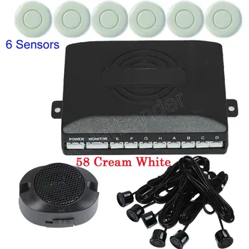 44 colors 6 sensors High Sensitive Car Parking Radar System Buzzer Alertor 6 Ultrasonic Sensors Radar Reverse Guiding
44 colors 6 sensors High Sensitive Car Parking Radar System Buzzer Alertor 6 Ultrasonic Sensors Radar Reverse Guiding