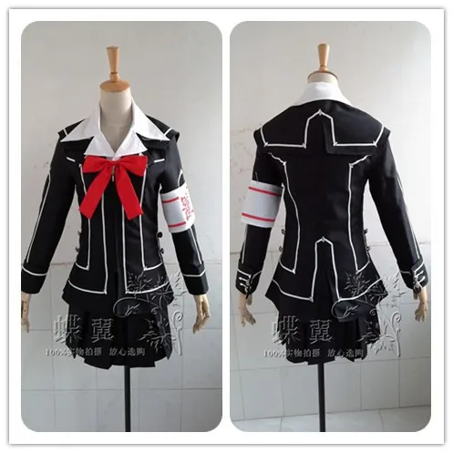 

Vampire Knight Kuran Yuki Cosplay Costume Black/White School Uniform Outfit Halloween Party Costumes for Women Anime Costumes