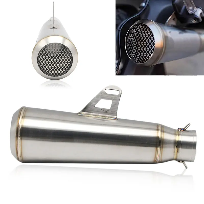 2019 Silver Motorcycle Exhaust Stable Motorcycle for Db Killer Drop Shipping
2019 Silver Motorcycle Exhaust Stable Motorcycle for Db Killer Drop Shipping
