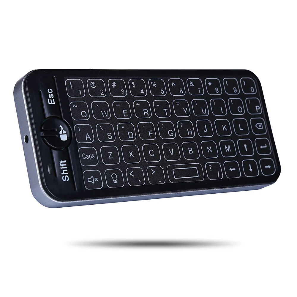 

IPazzPort KP - 810 - 16T Mini 2.4G Wireless Keyboard Backlight 3 In 1 Remote Control Wireless Keyboard And Touchpad Keyboard