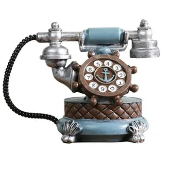 Retro Decorative Telephone Resin Craft Vintage Cafe Storefront Bar Window Decoration Props Display Old Thing Hand Dial Phone
Retro Decorative Telephone Resin Craft Vintage Cafe Storefront Bar Window Decoration Props Display Old Thing Hand Dial Phone