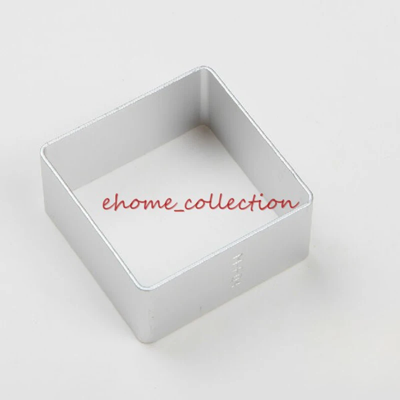 2pcs Square Shape Stainless Steel Cookie Candies Baking Cutter Mold Cake Decoration Fondant Jelly Dessert Cooking Tools Mould
2pcs Square Shape Stainless Steel Cookie Candies Baking Cutter Mold Cake Decoration Fondant Jelly Dessert Cooking Tools Mould