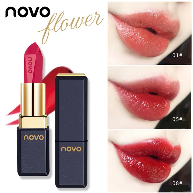 NOVO Brand Matte Nude Lip Tint Stick Waterproof Long Lasting Makeup Moisturizing Lip Baton Balm Make Up Women Korean Cosmetics
NOVO Brand Matte Nude Lip Tint Stick Waterproof Long Lasting Makeup Moisturizing Lip Baton Balm Make Up Women Korean Cosmetics