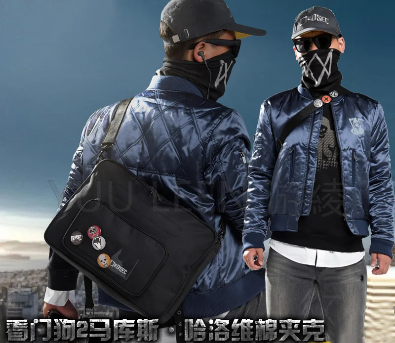 Game Marcus Holloway Cosplay Costume Hallooween Uniform Outfit Shirt+Coat+Pants+Hat+Mask+Bag L-XXXL
Game Marcus Holloway Cosplay Costume Hallooween Uniform Outfit Shirt+Coat+Pants+Hat+Mask+Bag L-XXXL