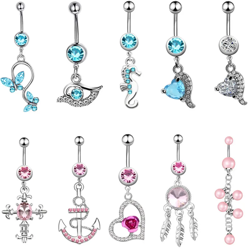 New Fashion 1PC Stainless Steel Sexy Dangle Belly Bars Belly Button Rings Belly Piercing Crystal Body Jewelry Navel Piercing
New Fashion 1PC Stainless Steel Sexy Dangle Belly Bars Belly Button Rings Belly Piercing Crystal Body Jewelry Navel Piercing