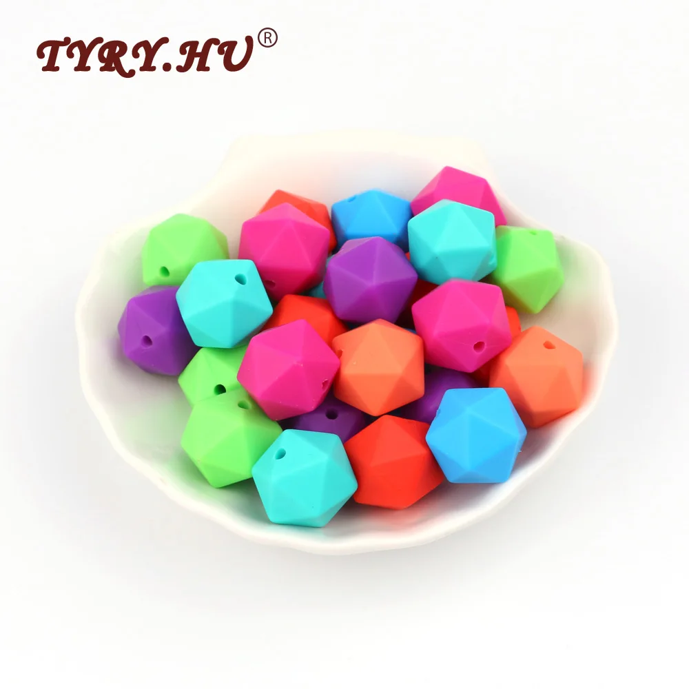TYRY.HU 50pc Silicone Beads Baby Teething Safe Toys Icosahedron Beads For DIY Necklace Pendant Food Grade Nursing Jewelry Making
TYRY.HU 50pc Silicone Beads Baby Teething Safe Toys Icosahedron Beads For DIY Necklace Pendant Food Grade Nursing Jewelry Making