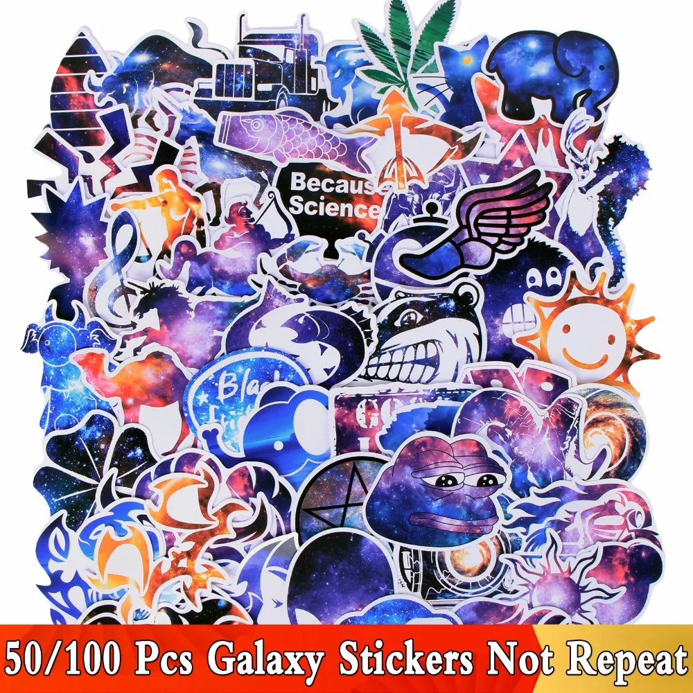 50 / 100 PCS Galaxy Style Mixed Stickers Funny JDM Kid DIY Laptop Skateboard Luggage Motor Bicycle Toy Car Waterproof Sticker
50 / 100 PCS Galaxy Style Mixed Stickers Funny JDM Kid DIY Laptop Skateboard Luggage Motor Bicycle Toy Car Waterproof Sticker