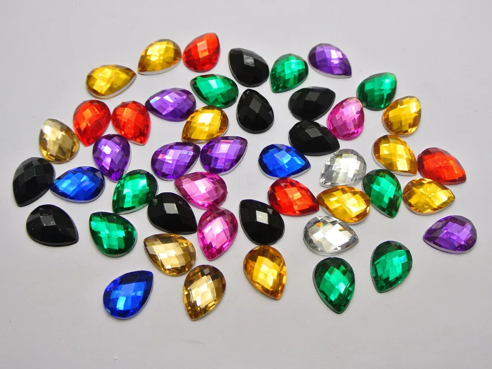 100pcs No Hole 13x18mm Mixed ColorAcrylic Flatback Teardrop Rhinestone Jewelry Findings Household diy Decorative Accessories
100pcs No Hole 13x18mm Mixed ColorAcrylic Flatback Teardrop Rhinestone Jewelry Findings Household diy Decorative Accessories