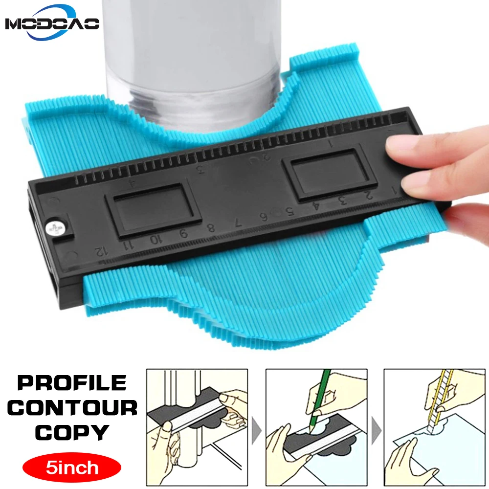 Modoao Standard Wood Marking General Tool Tiling Laminate Tiles Tool Easy-using Gauge Contour Profile Copy Gauge Duplicator
Modoao Standard Wood Marking General Tool Tiling Laminate Tiles Tool Easy-using Gauge Contour Profile Copy Gauge Duplicator