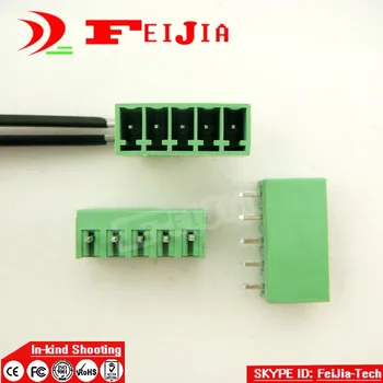 (50pcs/lot) 15EDG-3.5-5P Straight Pin PCB Screw Terminal Block Connector 3.5mm Pitch 5 Pins Plug in
(50pcs/lot) 15EDG-3.5-5P Straight Pin PCB Screw Terminal Block Connector 3.5mm Pitch 5 Pins Plug in