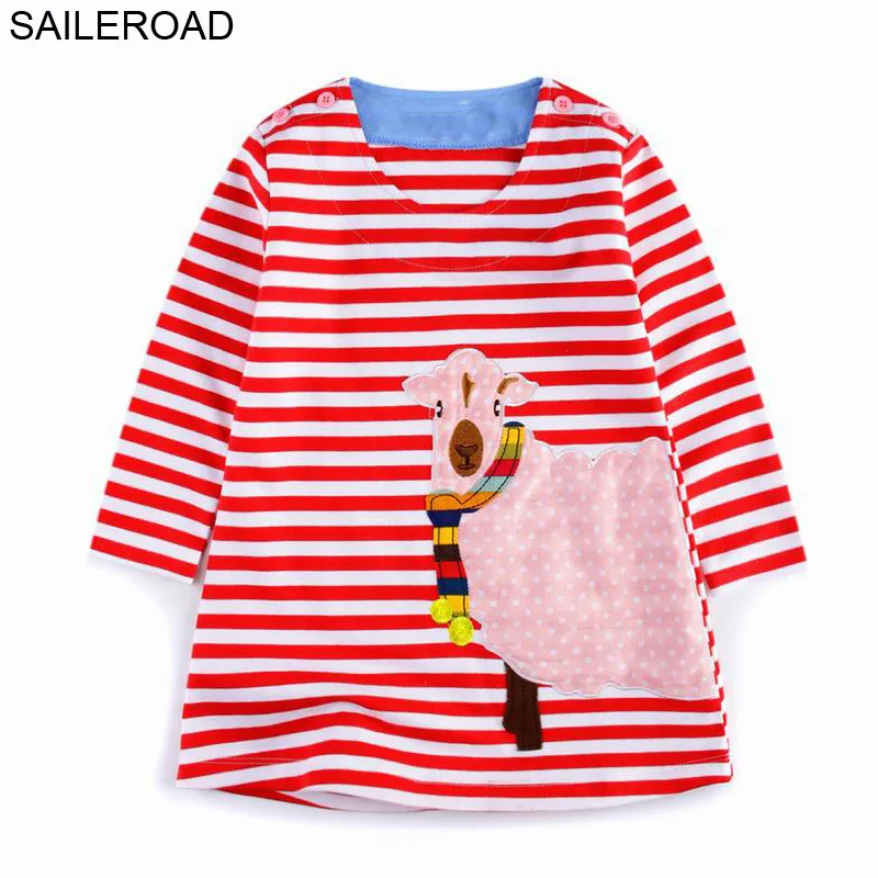 SAILEROAD Sheep Animal Print Girls Long Sleeve Dress for Kids Clothes 8 Years Children Tops Dresses Little Girl Princess Dress
SAILEROAD Sheep Animal Print Girls Long Sleeve Dress for Kids Clothes 8 Years Children Tops Dresses Little Girl Princess Dress