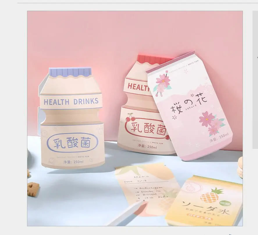 24 pages/lot Japan snacks canned lactic acid milk drinks soda Memo Pad Sticky Notes mini planner Message note scratch notebook
24 pages/lot Japan snacks canned lactic acid milk drinks soda Memo Pad Sticky Notes mini planner Message note scratch notebook