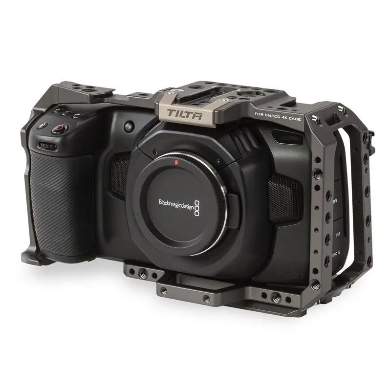 Tilta BMPCC 4K Blackmagic Design Pocket Cinema Camera 4K Full Camera Cage (Tilta Gray)
Tilta BMPCC 4K Blackmagic Design Pocket Cinema Camera 4K Full Camera Cage (Tilta Gray)