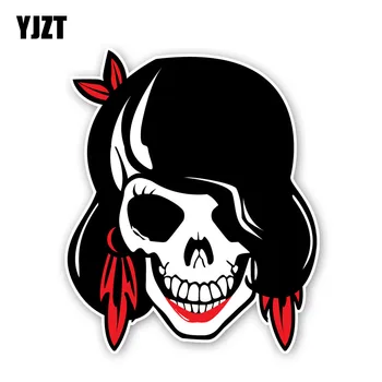 YJZT 10.8CM*13CM Creative Face Skull Car Sticker Motorcycle Helmet Decal 6-2449
YJZT 10.8CM*13CM Creative Face Skull Car Sticker Motorcycle Helmet Decal 6-2449