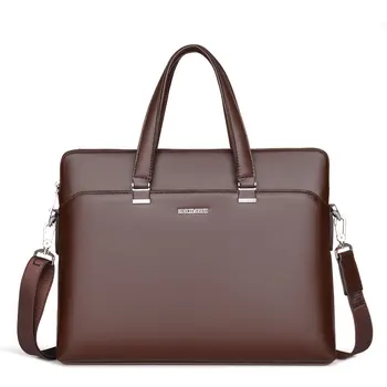 Classic Vintage Men Casual High Quality Leather Business Briefcase Messenger Bags Big Travel Large Luxury Laptop Briefcase Bag
Classic Vintage Men Casual High Quality Leather Business Briefcase Messenger Bags Big Travel Large Luxury Laptop Briefcase Bag