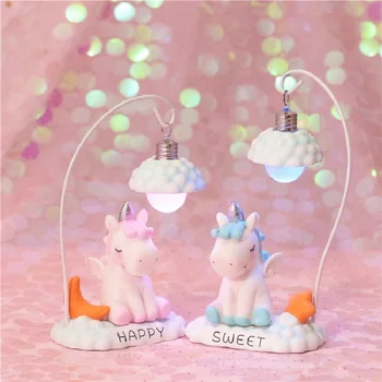 Cartoon Resin Unicorn Lamp Battery LED Night Light Bedroom Bedside Cloud Lights for Kids Baby Nursery Gift Toy luminaria
Cartoon Resin Unicorn Lamp Battery LED Night Light Bedroom Bedside Cloud Lights for Kids Baby Nursery Gift Toy luminaria