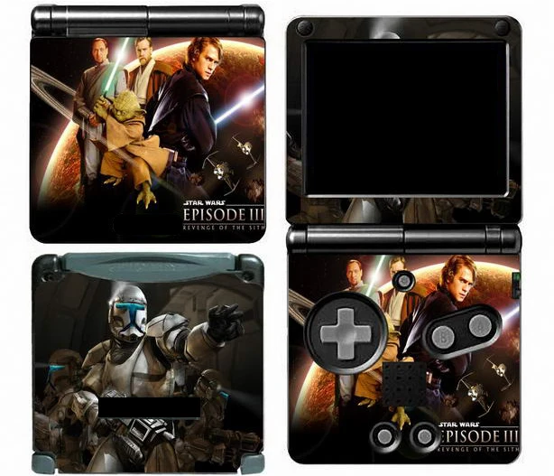 Star Wars 001 Vinyl Skin Sticker Protector for Nintendo GameBoy Advance GBA SP skins Stickers
Star Wars 001 Vinyl Skin Sticker Protector for Nintendo GameBoy Advance GBA SP skins Stickers