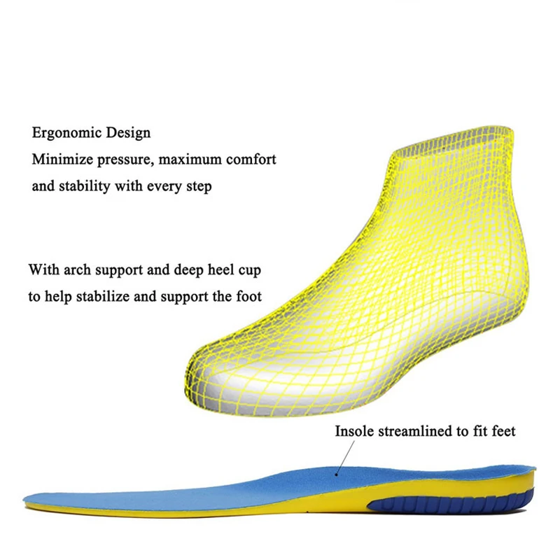 Ортопедические стельки для обуви дышащие мужчин и женщин|insoles for shoes|insole footinsole foot