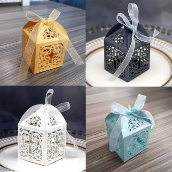 Hollow Wedding Candies Box Cross Lace Wedding Favor Paper Boxes Chocolate Storage Gift Boxes Party Table Decorations
Hollow Wedding Candies Box Cross Lace Wedding Favor Paper Boxes Chocolate Storage Gift Boxes Party Table Decorations