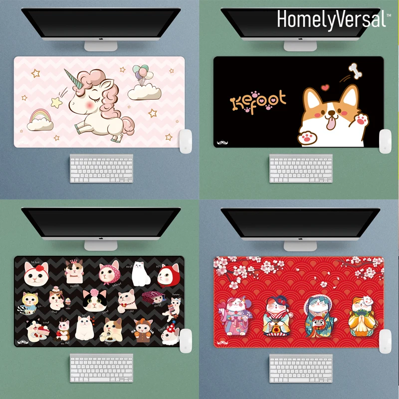 Cute Game 750x300mm Large Locking Edge Gaming Mouse Pad for CS LOL Keyboard Rubber Mousepad Wrist Rest Table Computer Mouse Mat
Cute Game 750x300mm Large Locking Edge Gaming Mouse Pad for CS LOL Keyboard Rubber Mousepad Wrist Rest Table Computer Mouse Mat