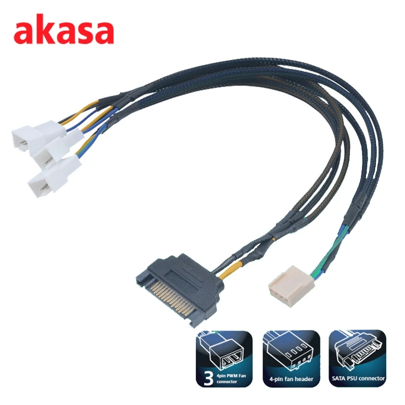 4pin PWM Header Extend Power Supply Cable Supports 3 PWM Fans From Single 3 x 4pin PWM Motherboard Line Cable Transfer Connector
4pin PWM Header Extend Power Supply Cable Supports 3 PWM Fans From Single 3 x 4pin PWM Motherboard Line Cable Transfer Connector