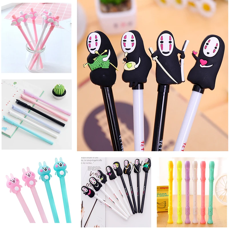Japanese Kawaii Spirited Away Gel Pen Anime Novelty Lovely Flute Creative Stationery Student School Office Supply Material Thing
Japanese Kawaii Spirited Away Gel Pen Anime Novelty Lovely Flute Creative Stationery Student School Office Supply Material Thing