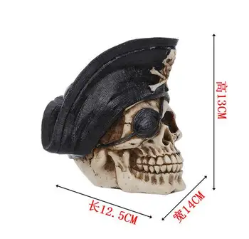 Resin skull skull head handicraft personality setting foreign trade supply office setting gifts
Resin skull skull head handicraft personality setting foreign trade supply office setting gifts