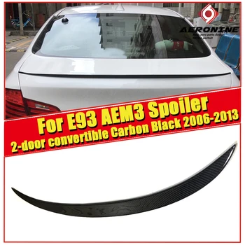 M3 Style Car Styling Carbon Fiber Auto Rear Spoiler Wing For BMW E93 2-door Convertible 325i 330i 335i Trunk Spoiler 2006-2013
M3 Style Car Styling Carbon Fiber Auto Rear Spoiler Wing For BMW E93 2-door Convertible 325i 330i 335i Trunk Spoiler 2006-2013