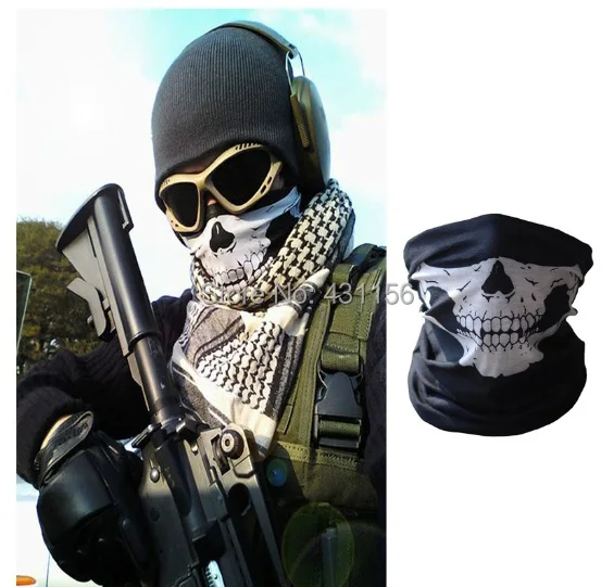 Black+White New Ski Sports Bike Bicycle Motorcycle Skull Half Face Monieering Mask Ghost Scarf Multi Use Neck Warmer Windproof
Black+White New Ski Sports Bike Bicycle Motorcycle Skull Half Face Monieering Mask Ghost Scarf Multi Use Neck Warmer Windproof