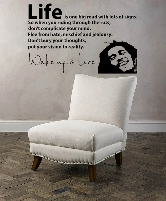 56X40cm 3d Poster BOB MARLEY WAKE UP WALL DECAL VINYL LETTERING sticker quotes motivation music Vinyl Mural Vinilos Parede D288
56X40cm 3d Poster BOB MARLEY WAKE UP WALL DECAL VINYL LETTERING sticker quotes motivation music Vinyl Mural Vinilos Parede D288
