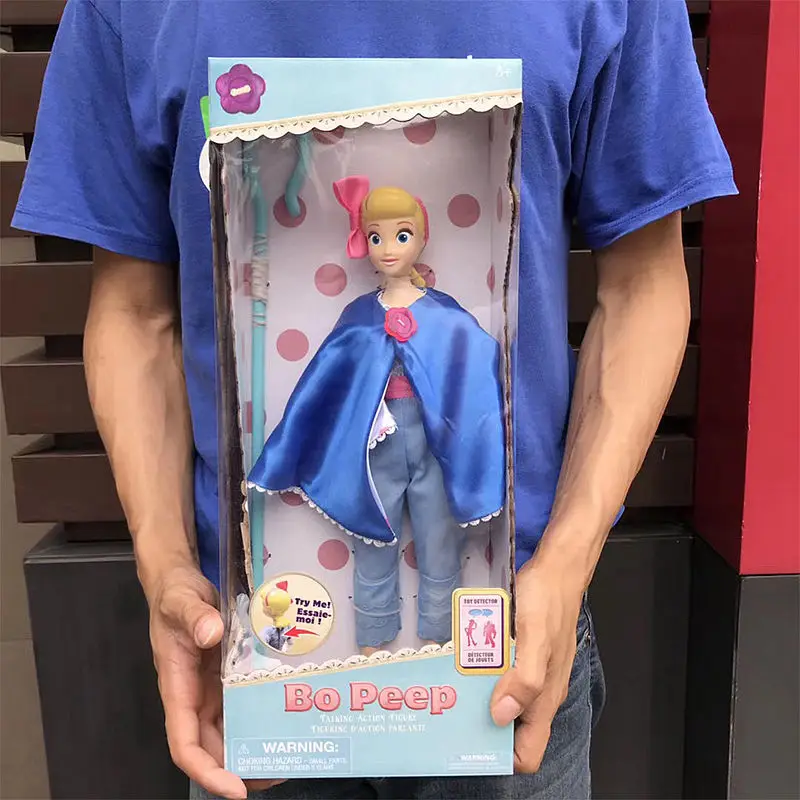 Toy Story 4 Talking Bo Peep Buzz Lightyear Action Toy Figures in Stock Model Collectible Doll Toys Children Birthday Gift Toy
Toy Story 4 Talking Bo Peep Buzz Lightyear Action Toy Figures in Stock Model Collectible Doll Toys Children Birthday Gift Toy