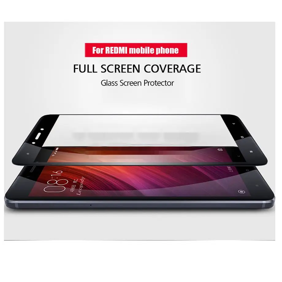 

Full Coverage Screen Protector For Xiaomi Redmi Note 4X note4x Tempered Glass for Xiaomi Redmi Note 4 Pro note4 Global Version