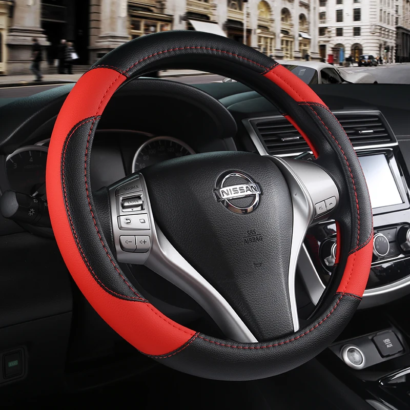 Чехол на руль для Nissan Qashqai, Juke, Primera Versa, Almera, Terrano Kicks, March, Murano, 350z, Terrano NV200, 38 см, кожа
Чехол на руль для Nissan Qashqai, Juke, Primera Versa, Almera, Terrano Kicks, March, Murano, 350z, Terrano NV200, 38 см, кожа