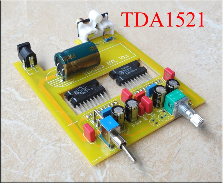 Фото TDA1521 BTL 30 Вт + усилитель DIY KIT заменить цифровой усилитель/Поддержка DC15-32V |