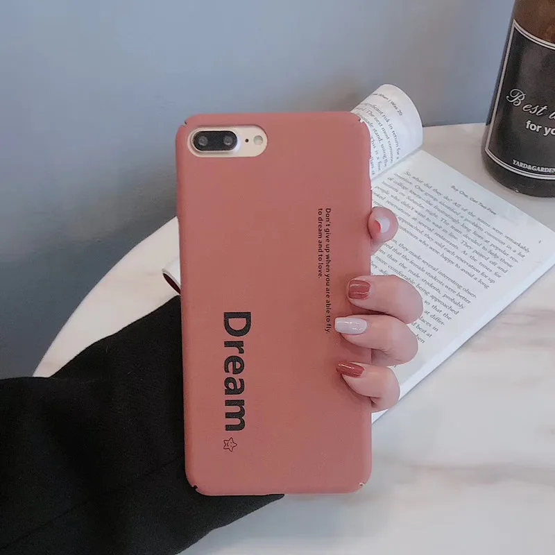 BONVAN For iPhone X XR XS Max Case hard Simple letter Matte Protection Back Funda For iPhone 6 6s 7 8 Plus Phone Cover Coque
BONVAN For iPhone X XR XS Max Case hard Simple letter Matte Protection Back Funda For iPhone 6 6s 7 8 Plus Phone Cover Coque