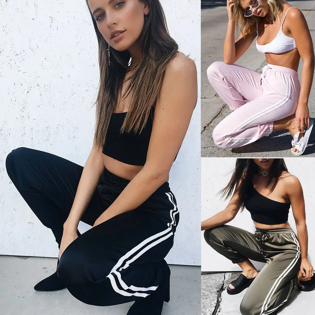 Fashion Women's High Waist Casual Drawstring Elastic Long Pants Fitness Pencil Trousers Stylish Comfortable Casual Clothes Girl
Fashion Women's High Waist Casual Drawstring Elastic Long Pants Fitness Pencil Trousers Stylish Comfortable Casual Clothes Girl