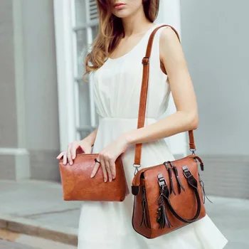 Hot Selling 1 Set Women Lady Shoulder Crossbody Bag Handbag Wallet PU Leather Vintage for Travel -B5
Hot Selling 1 Set Women Lady Shoulder Crossbody Bag Handbag Wallet PU Leather Vintage for Travel -B5