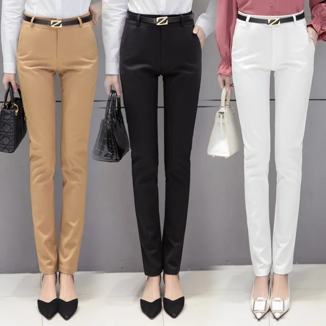 Lady Slim Fit Dress Pants For Women Formal Trousers Wear to work Pencil Pants Woman Office Ladies Suit Pants Pantalon Calca
Lady Slim Fit Dress Pants For Women Formal Trousers Wear to work Pencil Pants Woman Office Ladies Suit Pants Pantalon Calca