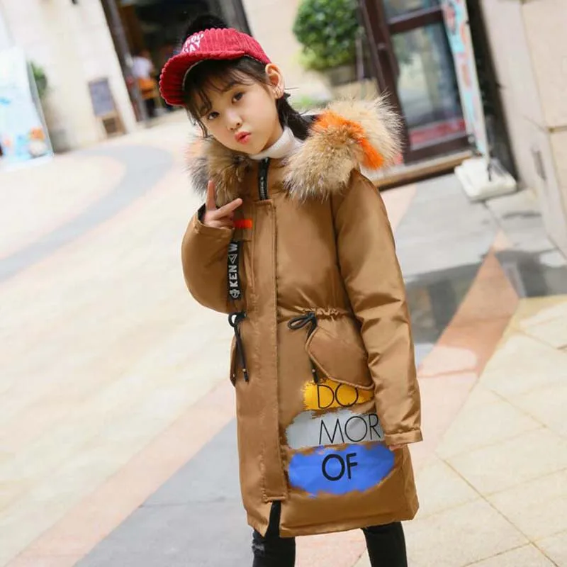 Fur collar girls down jacket Children white Duck Down Jackets casual girls long warm down coats quality girls down outwear 5-12Y
Fur collar girls down jacket Children white Duck Down Jackets casual girls long warm down coats quality girls down outwear 5-12Y