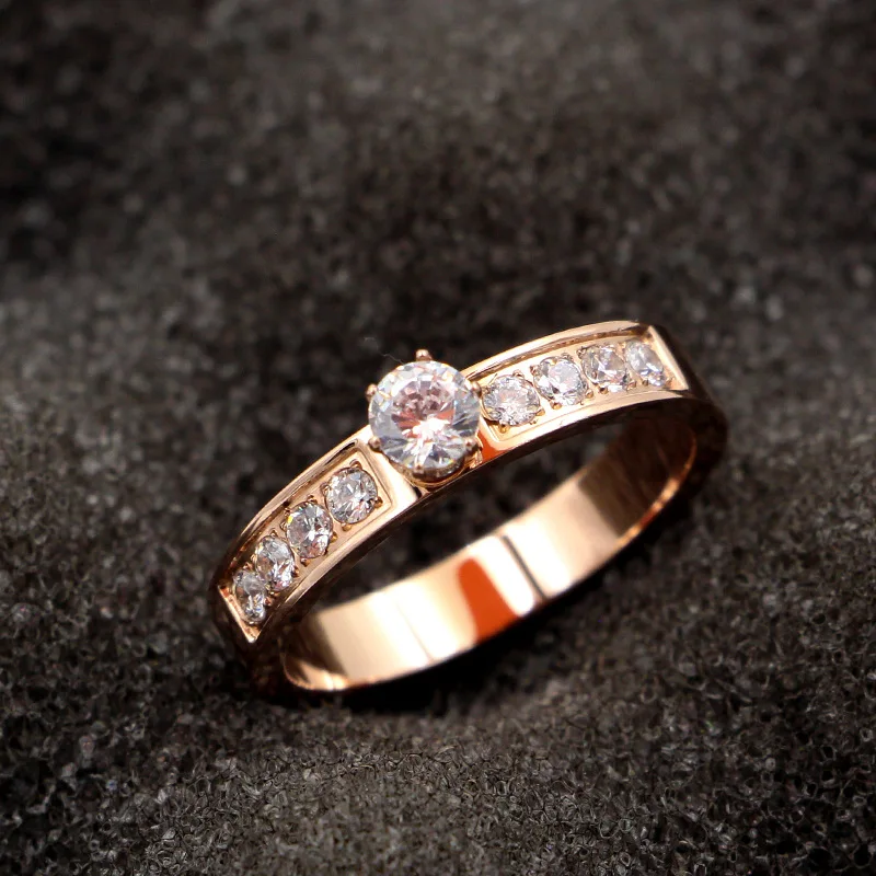 Martick Top Grade Stainless Steel Cubic Rings For Woman Wedding Rings With One Carat Shining AAA Cubic Woman Bijoux R236
Martick Top Grade Stainless Steel Cubic Rings For Woman Wedding Rings With One Carat Shining AAA Cubic Woman Bijoux R236