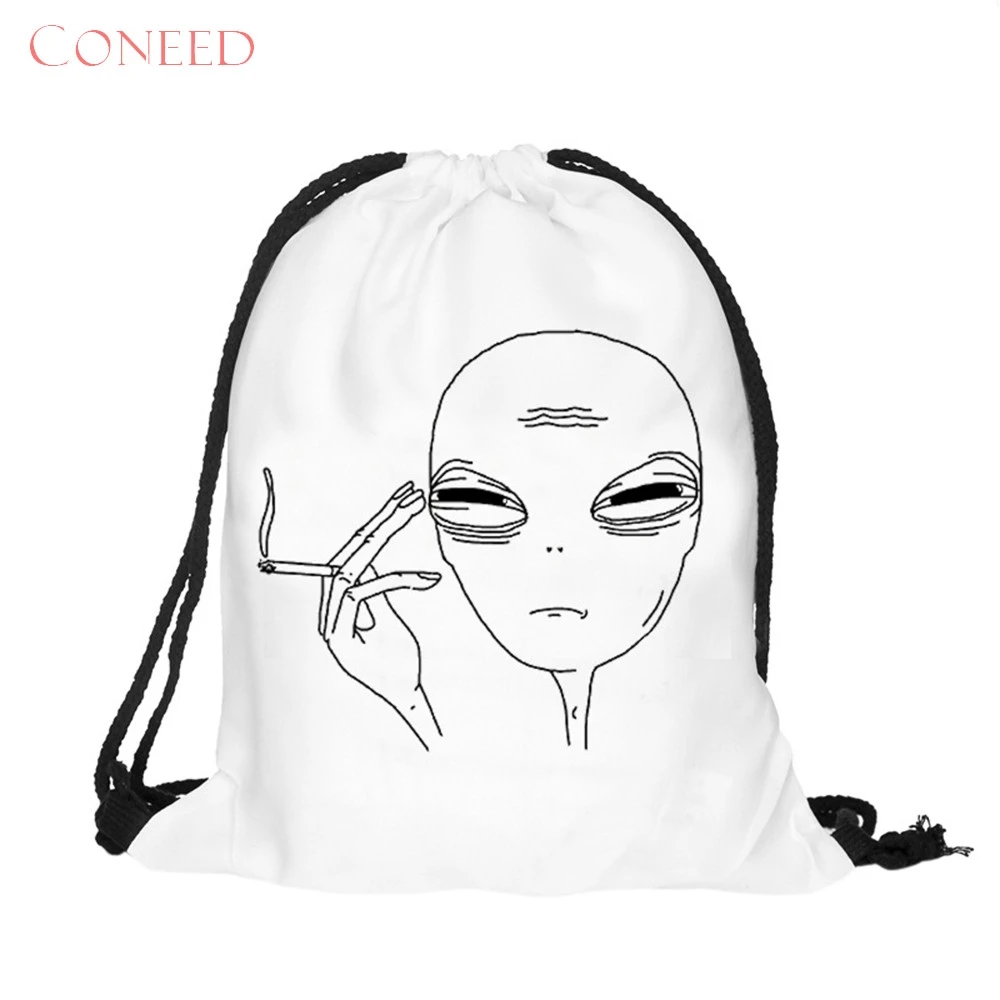 CONEED School Bags Fashion Alien Unisex Jellyfish 3D Printing Bags Drawstring Oct16
CONEED School Bags Fashion Alien Unisex Jellyfish 3D Printing Bags Drawstring Oct16