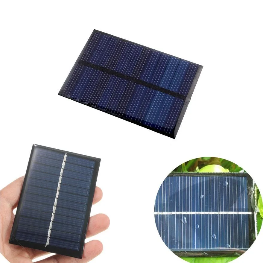 Панель солнечных батарей 6 в 0 Вт поли модуль сделай сам маленький светильник