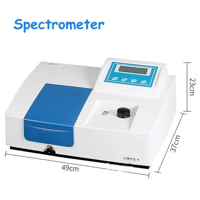 Laboratory Spectrometer Ultraviolet Visible Spectrophotometer with LCD Display UV Visible Light 752N
Laboratory Spectrometer Ultraviolet Visible Spectrophotometer with LCD Display UV Visible Light 752N